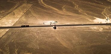 De aventura por las Líneas de Nazca en mochila